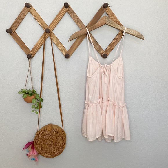 American Eagle Flowy Pink Tank Top Size Small NEW - Picture 7 of 7